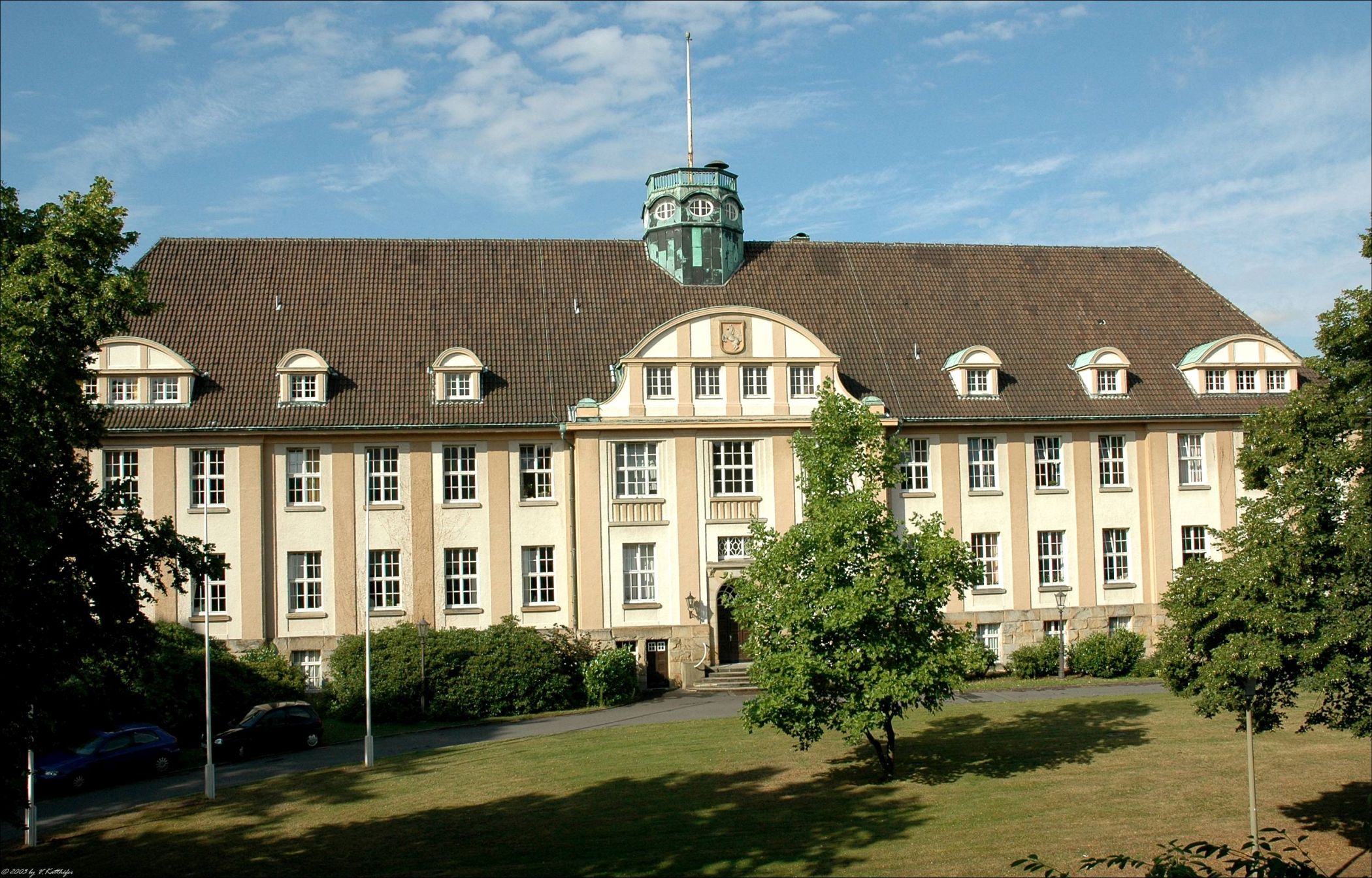 Klinik Gebäude im Jahr 2019