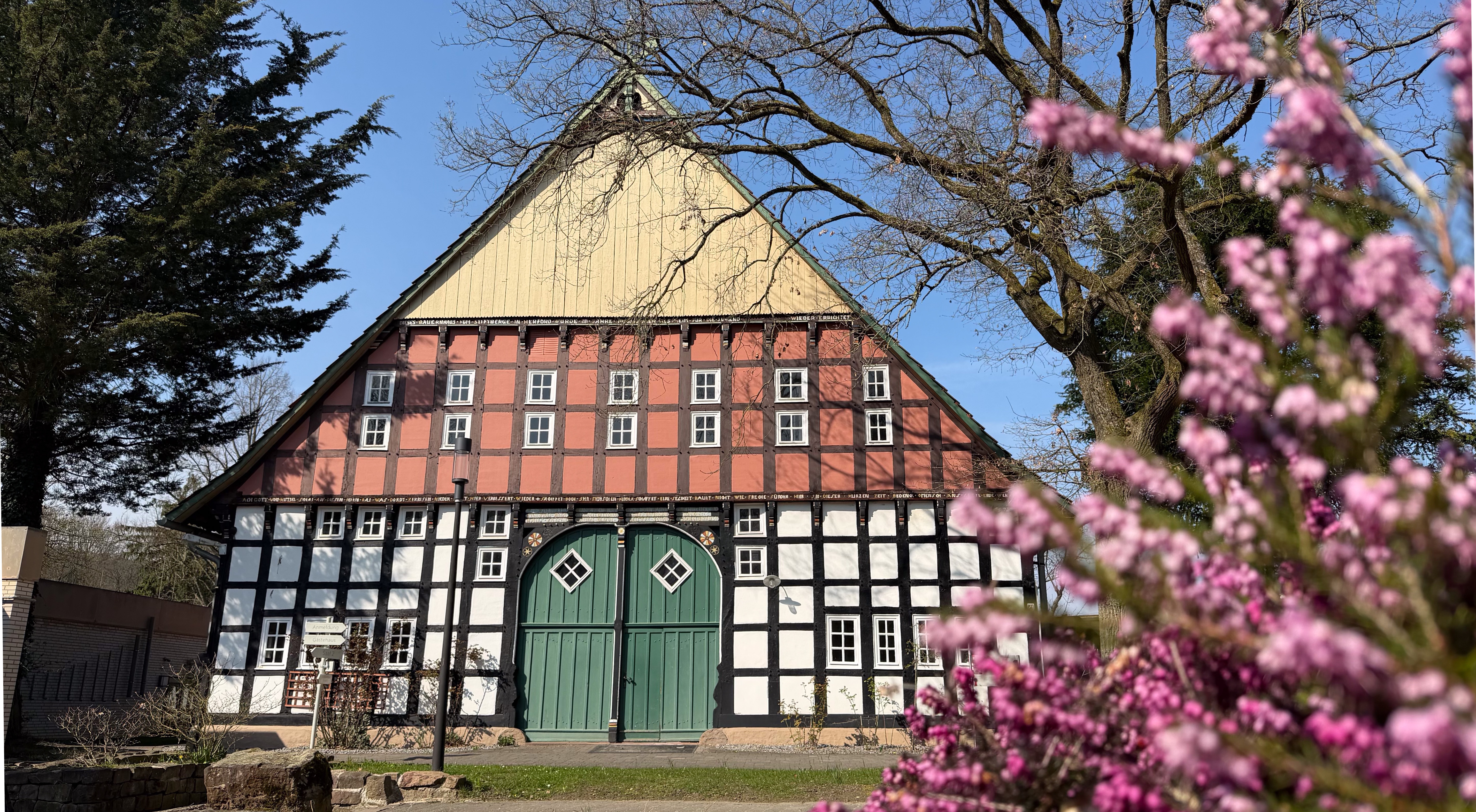 Fachwerkhaus des LWL-Bildungszentrums Jugendhof Vlotho