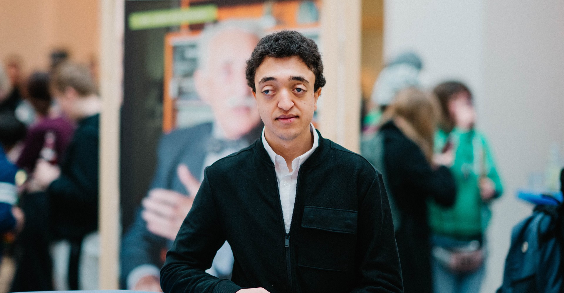 Der Schüler Mohammed Guebli
