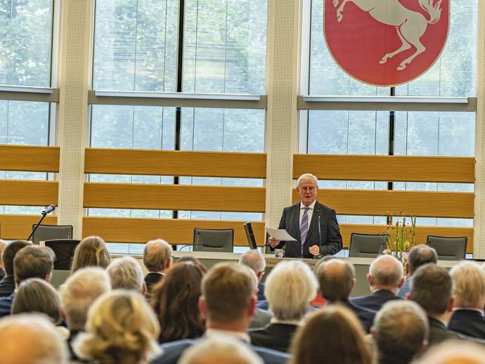 Eindrücke der Festivitäten zur Amtseinführung von Dr. Georg Lunemann als neuem Direktor des Landschaftsverbandes Westfalen-Lippe (öffnet vergrößerte Bildansicht)
