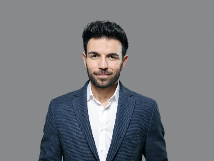 Portrait Takis Mehmet Ali