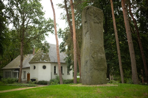 Gedenkstätte auf dem Klinikfriedhof in Gütersloh