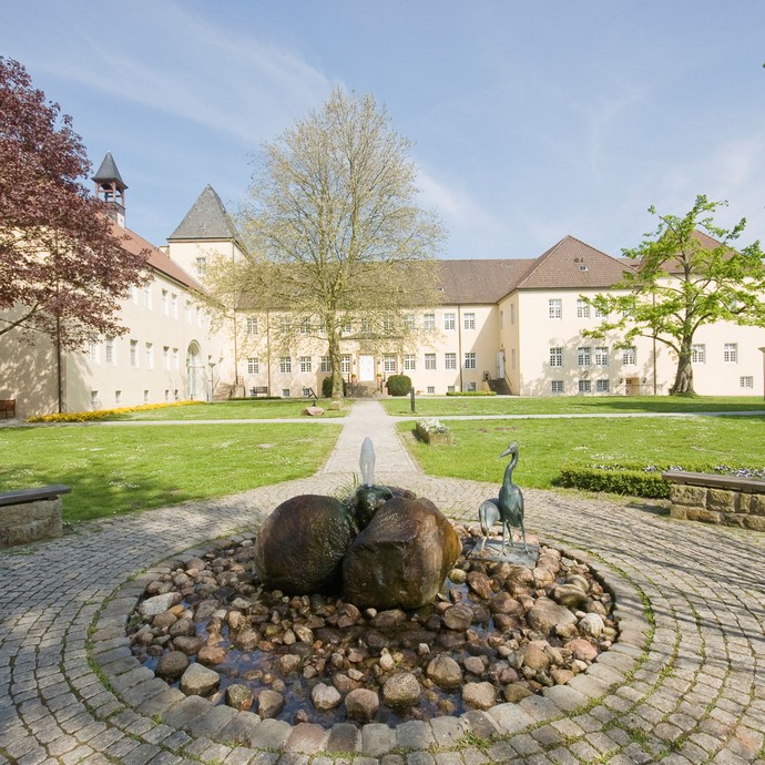 Die LWL-Maßregelvollzugsklinik Schloss Haldem in Stemwede (Kreis Minden-Lübbecke) (vergrößerte Bildansicht wird geöffnet)