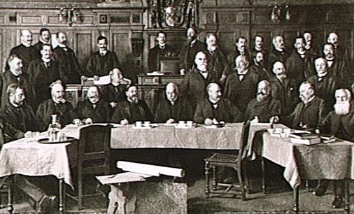 Der Provinzialausschuss um 1905